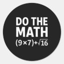Recherche de équation de maths autocollants Nerd