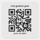 Recherche de code de qr autocollants Nom commercial