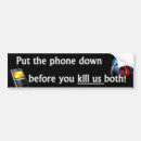 Recherche de dangers voiture autocollants Service de mini messages