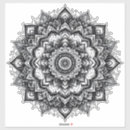 Recherche de de mandala autocollants Fleur