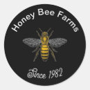 Recherche de abeille noire jaune autocollants Apiaire