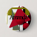 Recherche de peinture abstraite badges Créatif
