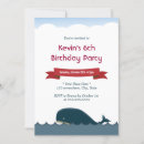 Recherche de whale invitations Mignonette