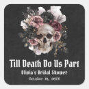 Recherche de la mort autocollants Crâne floral