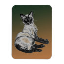 Recherche de chat siamois magnets Vintage