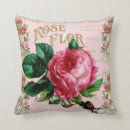 Recherche de typographie vintage coussins Chic