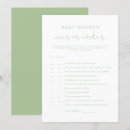Recherche de baby shower games Pour elle
