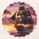 Recherche de pirate dessous de verres Nautique