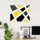 Zoek naar geel zwart posters Minimalistisch