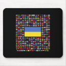 Recherche de drapeaux monde tapis souris Paix