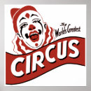 Recherche de clown vintage posters Cirque