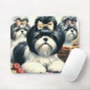 Recherche de tzu shih tapis souris Chiens mignons