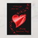 Recherche de rouge cramoisi cartes postales Amour