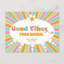 Zoek naar goede vibes briefkaarten Retro