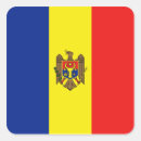 Recherche de moldavie autocollants Drapeau