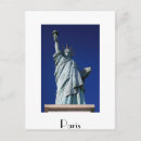 Recherche de la statue de la liberté cartes postales Paris