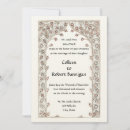 Recherche de renaissance mariage invitations Victorien