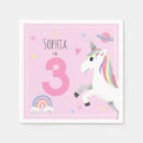 Recherche de mignonne licorne serviettes Girly