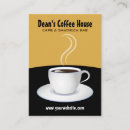 Recherche de café noir cartes visite Professionnel