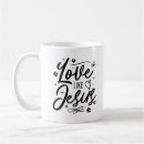 Recherche de prière chrétienne tasses Typographie