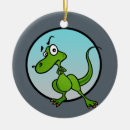 Zoek naar cartoon dinosaurus ornamenten Kerstmis