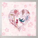 Recherche de oiseaux fleurs posters Mignon