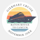 Recherche de bateau de croisière autocollants Vacances en famille