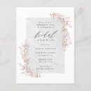 Recherche de classy bridal shower invitations Moderne