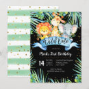 Recherche de ęr de safari anniversaire invitations Jungle