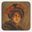 Recherche de geisha autocollants Fille japonaise