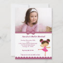 Recherche de considérant de ballet invitations Fille