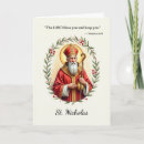 Recherche de st nicolas vœux cartes Religieux