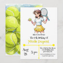 Recherche de tennis invitations Fête d'anniversaire