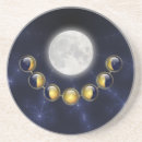 Recherche de croissant lune dessous de verres Ciel nocturne