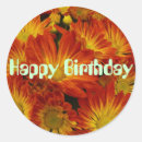 Recherche de chrysanthème autocollants Anniversaire