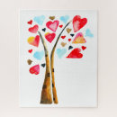 Recherche de valentines puzzles Coeur rouge