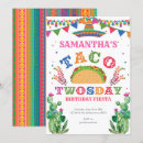 Recherche de taco twosday invitations Fête