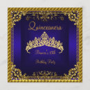 Recherche de diamonds quinceanera invitations Girly