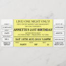 Recherche de de billet de concert invitations Ticket