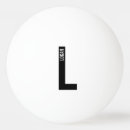 Recherche de lettre m balles ping pong Pour lui