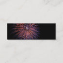 Zoek naar fireworks visitekaartjes Rood