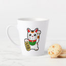 Recherche de maneki neko tasses Chaton