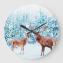 Recherche de cerf horloges Arbres