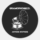 Recherche de gramophone autocollants Musique