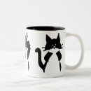 Recherche de chaton noir et blanc tasses Drôle