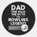 Recherche de humour de bowling autocollants Marcheur