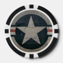 Recherche de drapeau jetons poker Américain