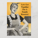 Recherche de femme au foyer invitations Rétro