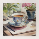 Recherche de teacup puzzles Rétro