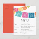 Recherche de menu cartes postales Réception